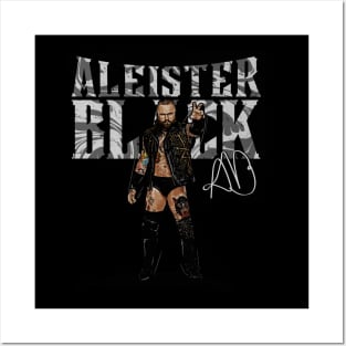 Aleister Black Pose Posters and Art